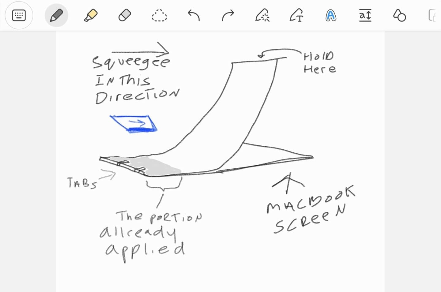 Customer photo review of Removable Computer Monitor Privacy Screen Filter - for 16:9 Aspect Ratio