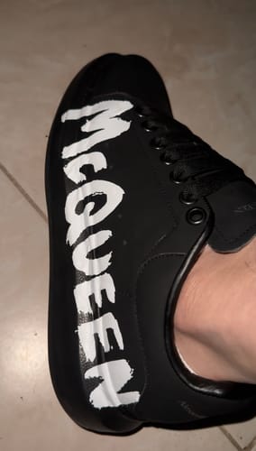Customer photo review of McQueen White Grafitt