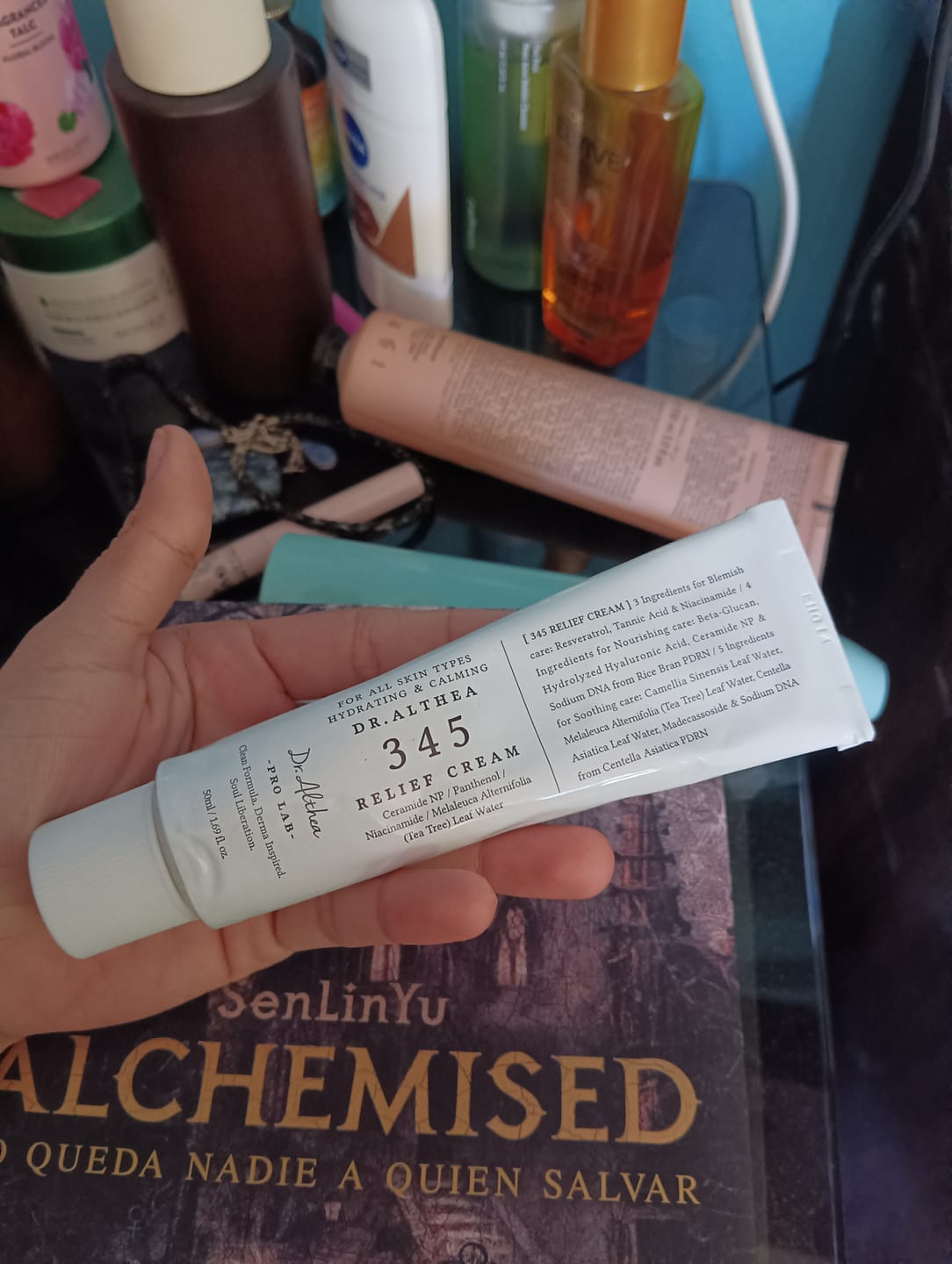 Customer photo review of 345 Relief Cream