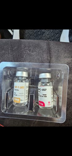Reseña con foto de un cliente sobre Aesthetic Labs Peptido BPC-157 Alta Pureza 99.9%
