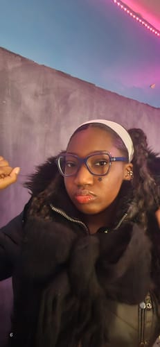 Customer photo review of Kinsey Eyeglasses