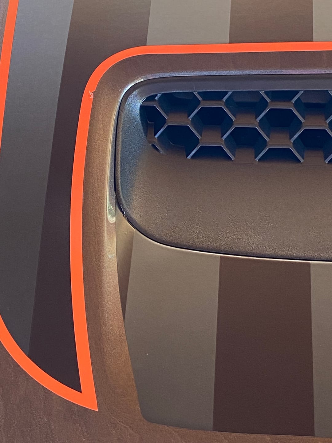 Customer photo review of Hood Graphic for Gladiator MOJAVE | Black Flag