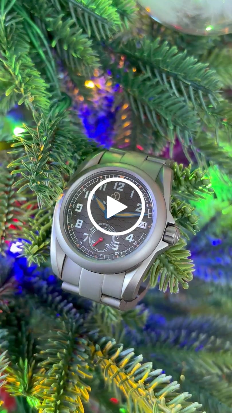 Customer video review of VOYAGER S72 – 72-Hour Power Reserve Titanium Automatic Field Watch, 100M Water Resistant | Grey/Bracelet
