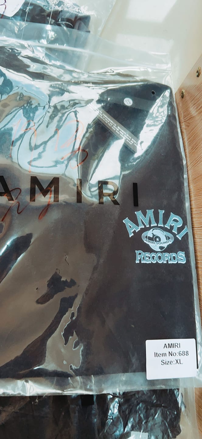 Customer photo review of AMIRI T-Shirt