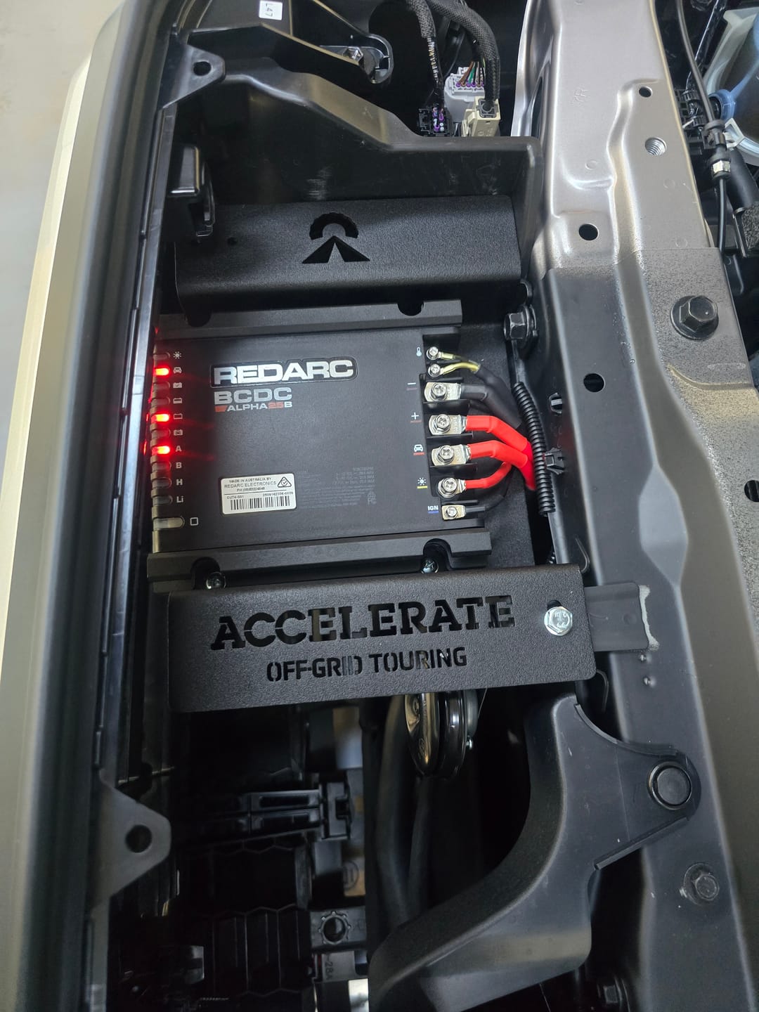 Customer photo review of Dual Battery - 300 Series LandCruiser - Under Bonnet - With Jumpstart Feature