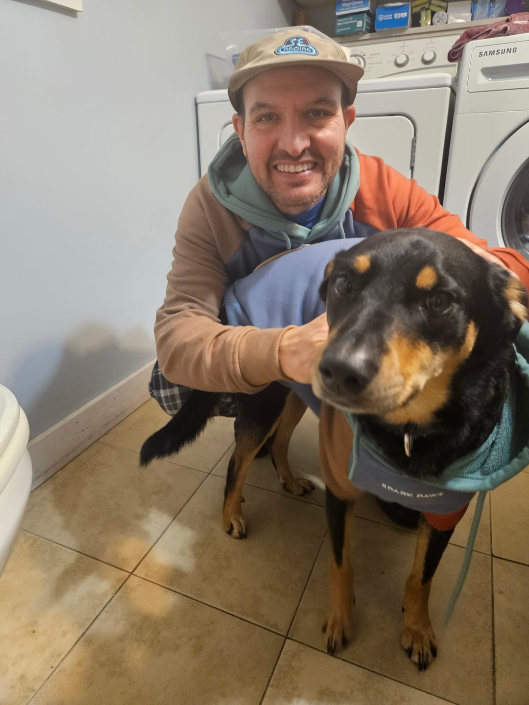 Customer photo review of Alpine Human Hoodie