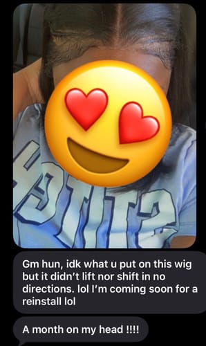 Customer photo review of Hold Me Down™ Adhesive SPORT (Ain’t No Other™)