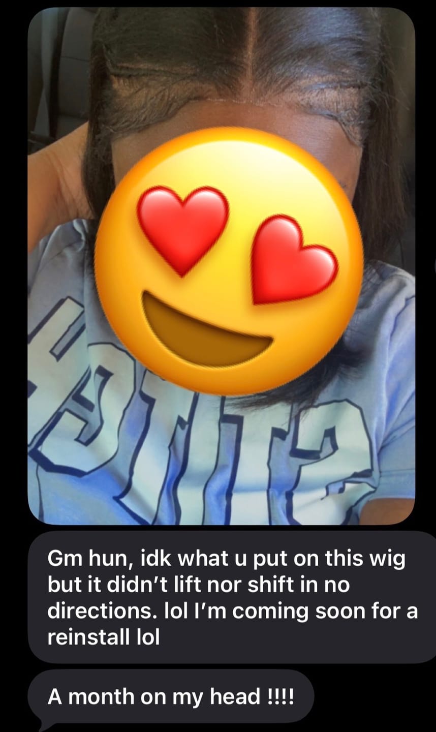 Customer photo review of Hold Me Down™ Adhesive SPORT (Ain’t No Other™)