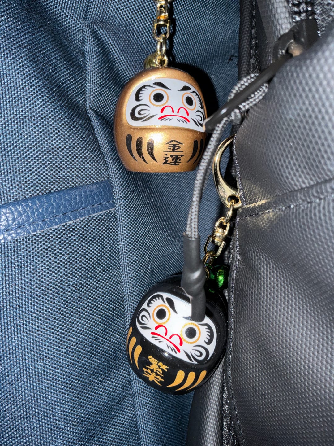 Customer photo review of Schlüsselanhänger Daruma - Farbe nach Wahl