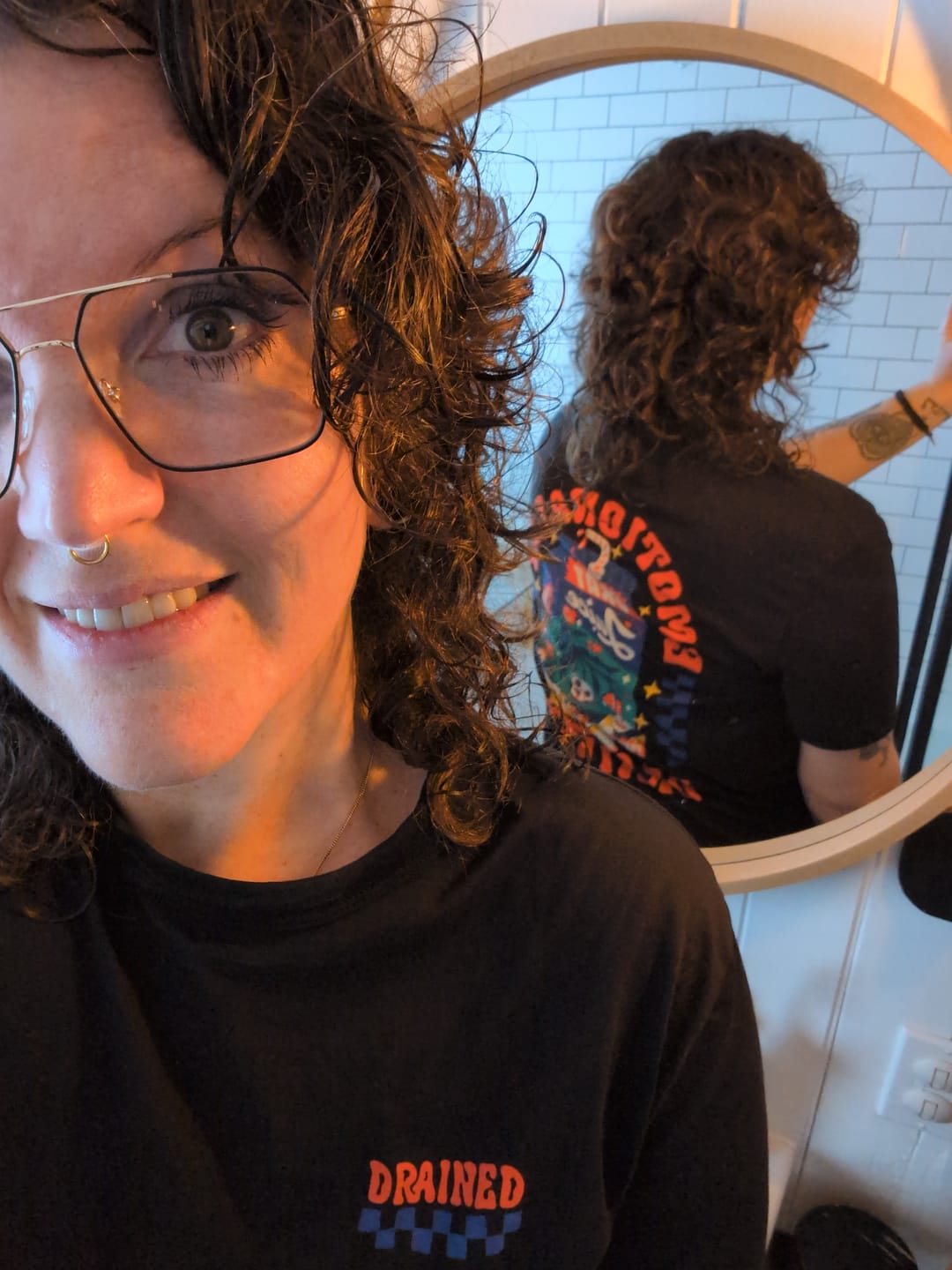 Customer photo review of Destined to Disappoint T-Shirt