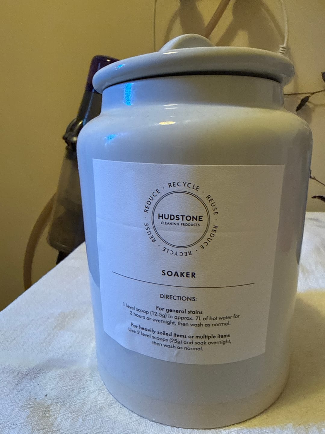 Customer photo review of Hudstone Soaker