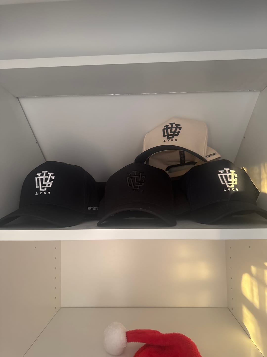 Customer photo review of LVCO "Blk on Blk" A-Frame Snapback