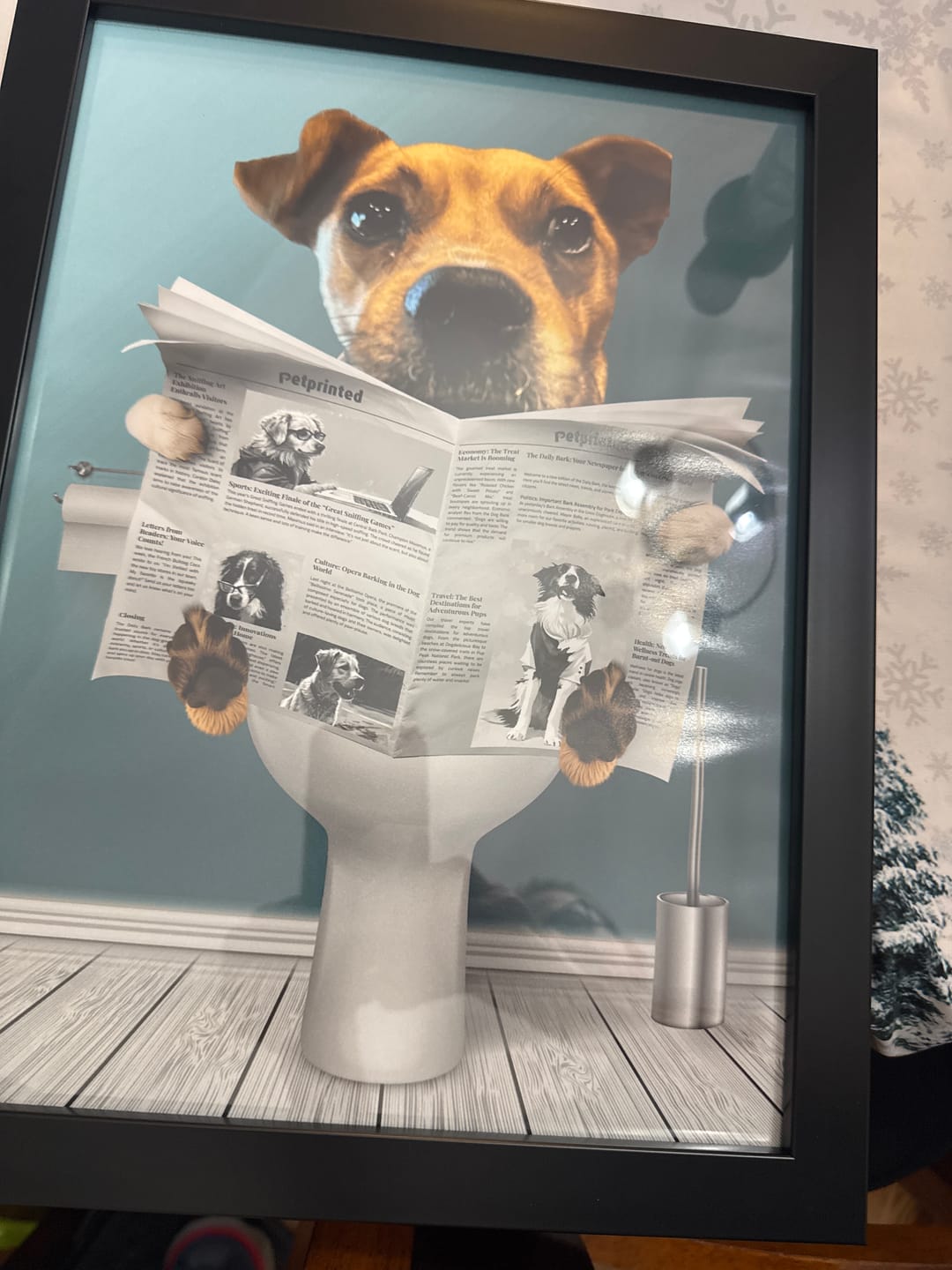Customer photo review of Important meeting - Personalized Poster