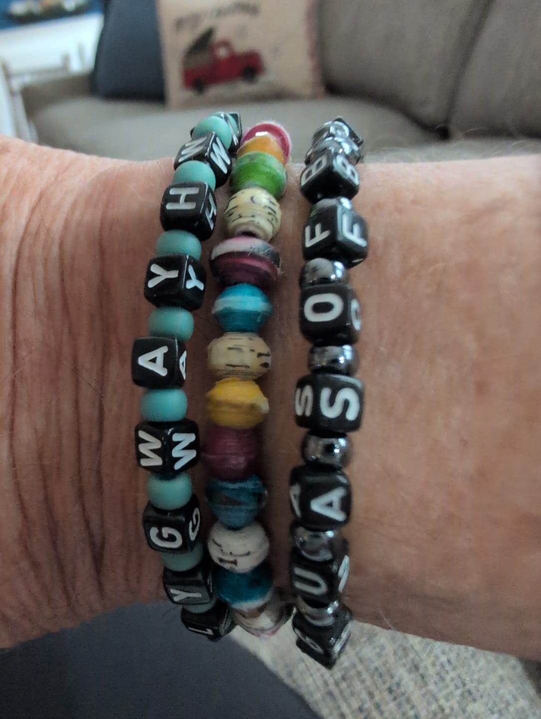 Customer photo review of Custom Verselets®: Personalized Scripture, Made for You