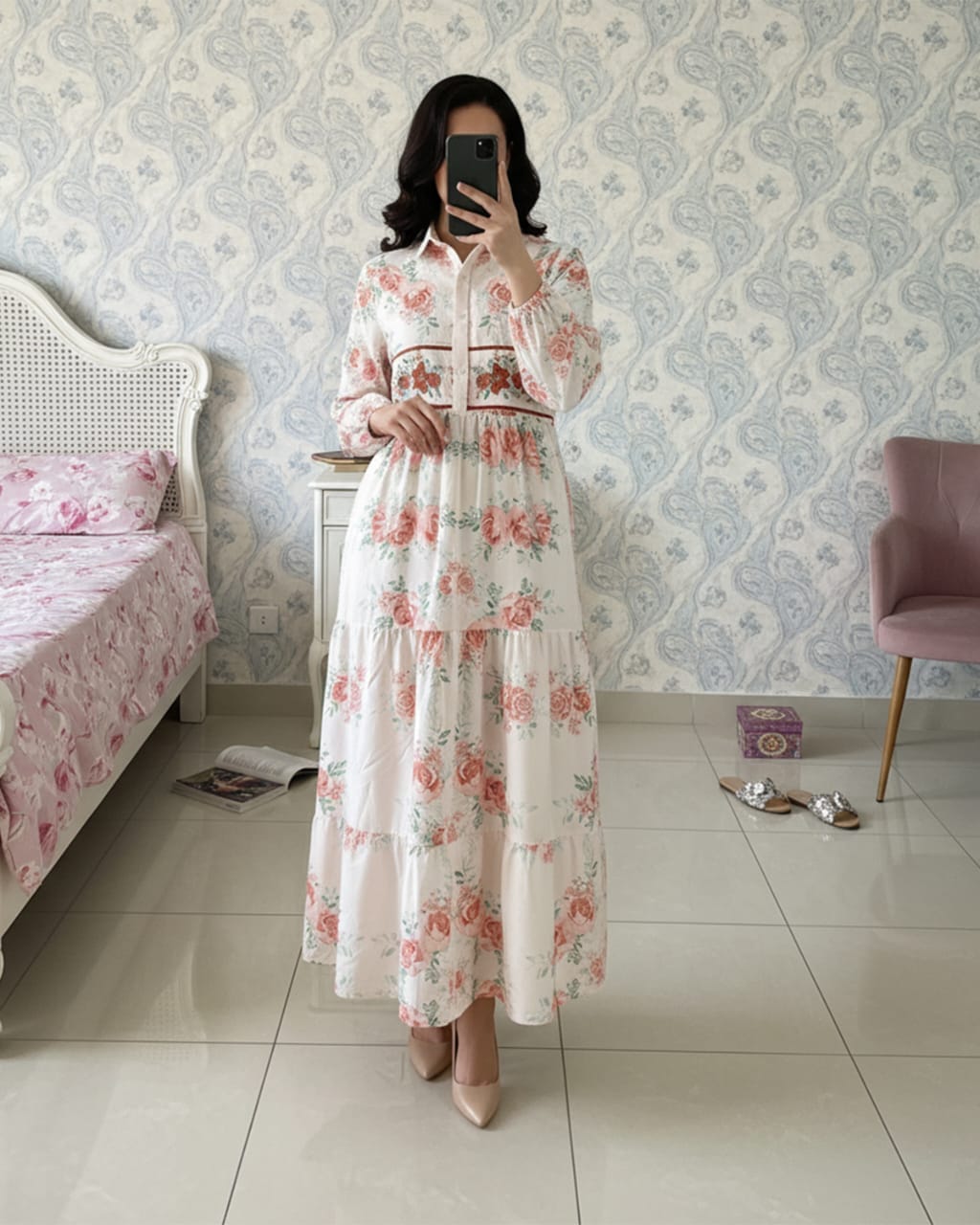 Customer photo review of Floramira Dress