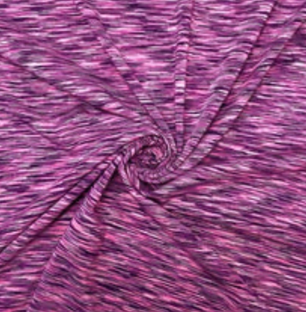 Customer photo review of Melange Active Wear Sports Jersey Fabric