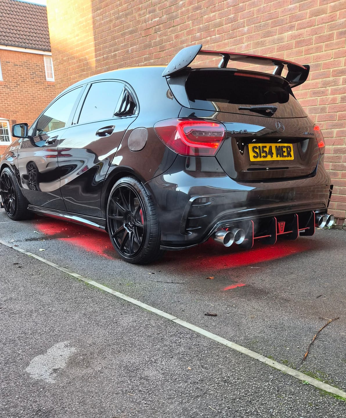 Customer photo review of ELGlow® PRO Universal Car Underglow Kit