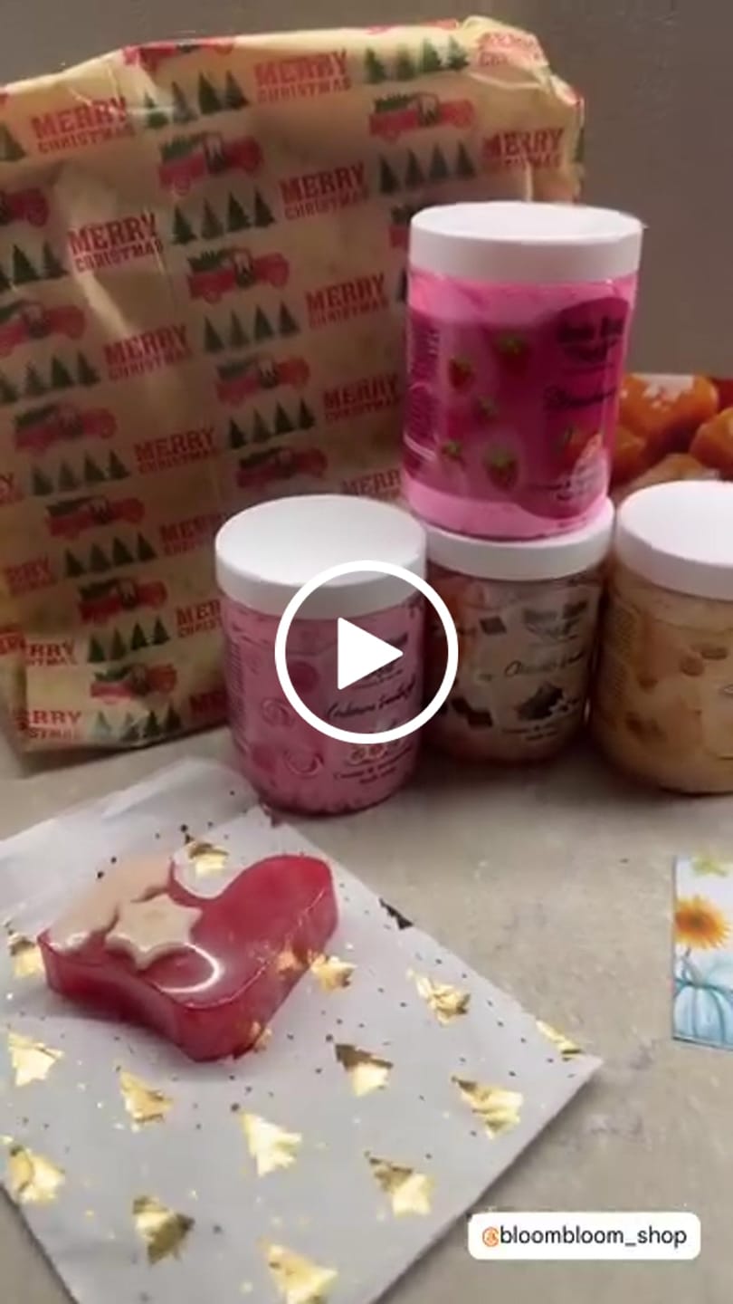 Customer video review of Σαπουνοπαγωτό Salted Caramel