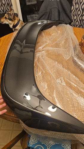 Customer photo review of MR2Heaven 1994-1997 OEM Reproduction Spoiler Wing - Fiberglass and Carbon Fiber Available