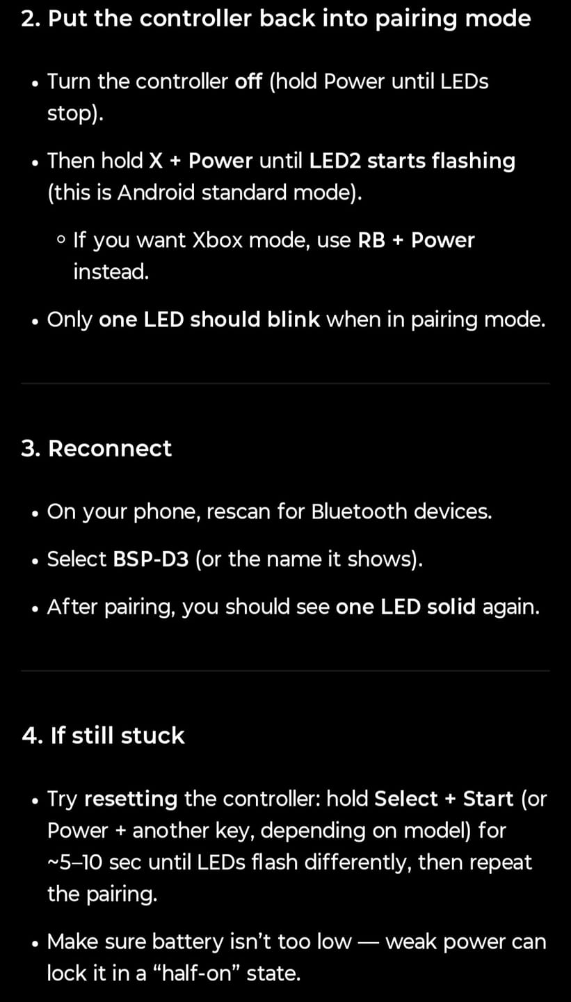 Customer photo review of GamePad Controller Gaming pentru telefon Android, iOS, PC, PS, Nintendo Switch, Bluetooth 5,0, Wireless, Albastru/Rosu
