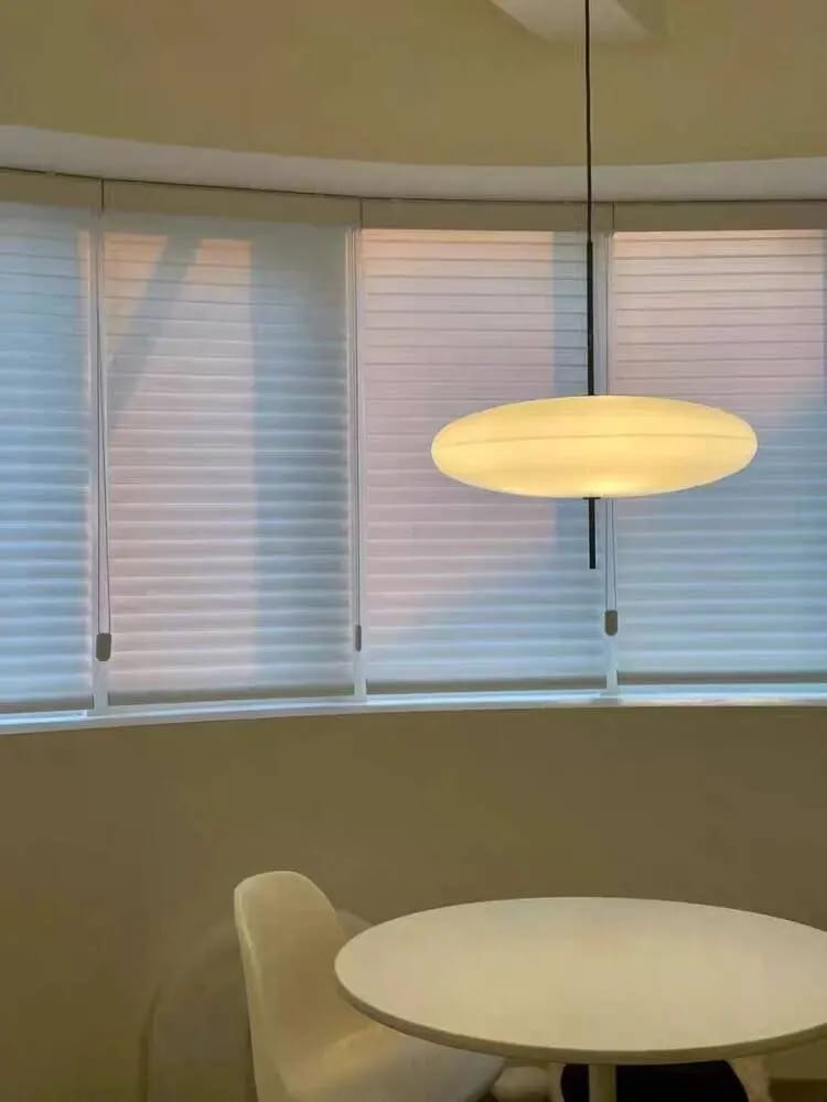 Customer photo review of Luminária pendente acrílico em led
