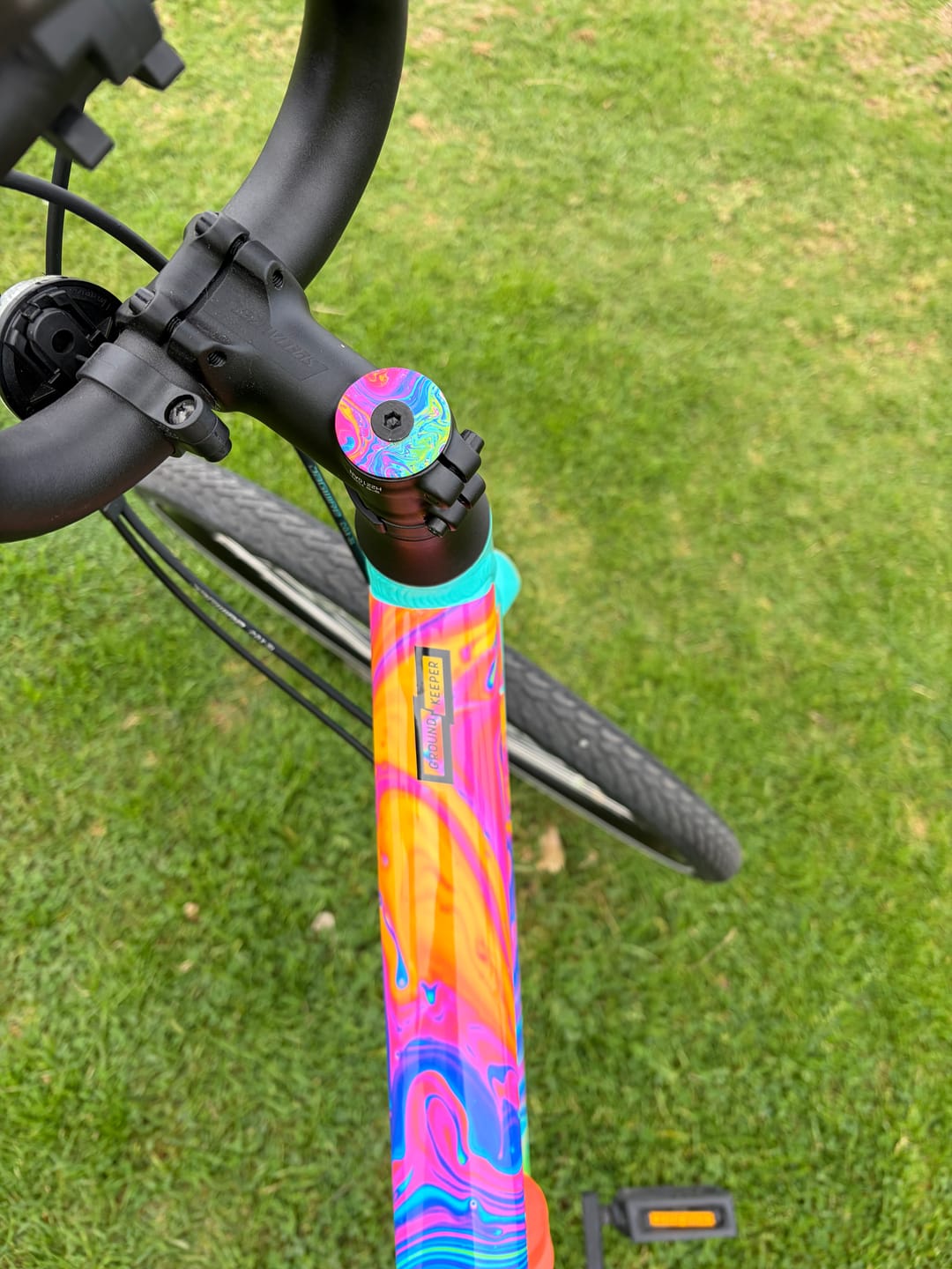 Customer photo review of Oil Slick Topcap