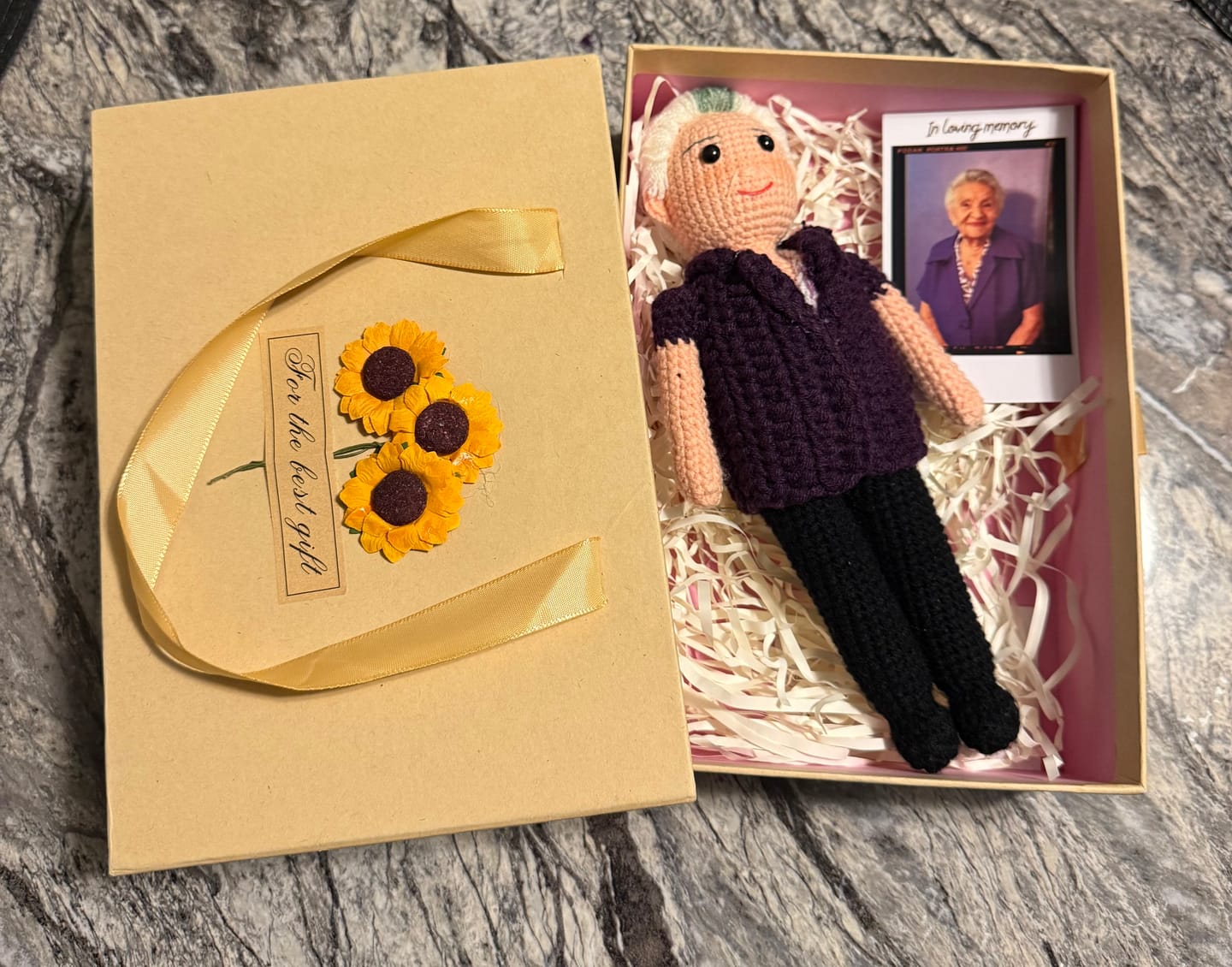 Customer photo review of Tranquil® - Personalized Crochet Doll (Bigger sizes) (Christmas CUT-OFF: Nov 25th)