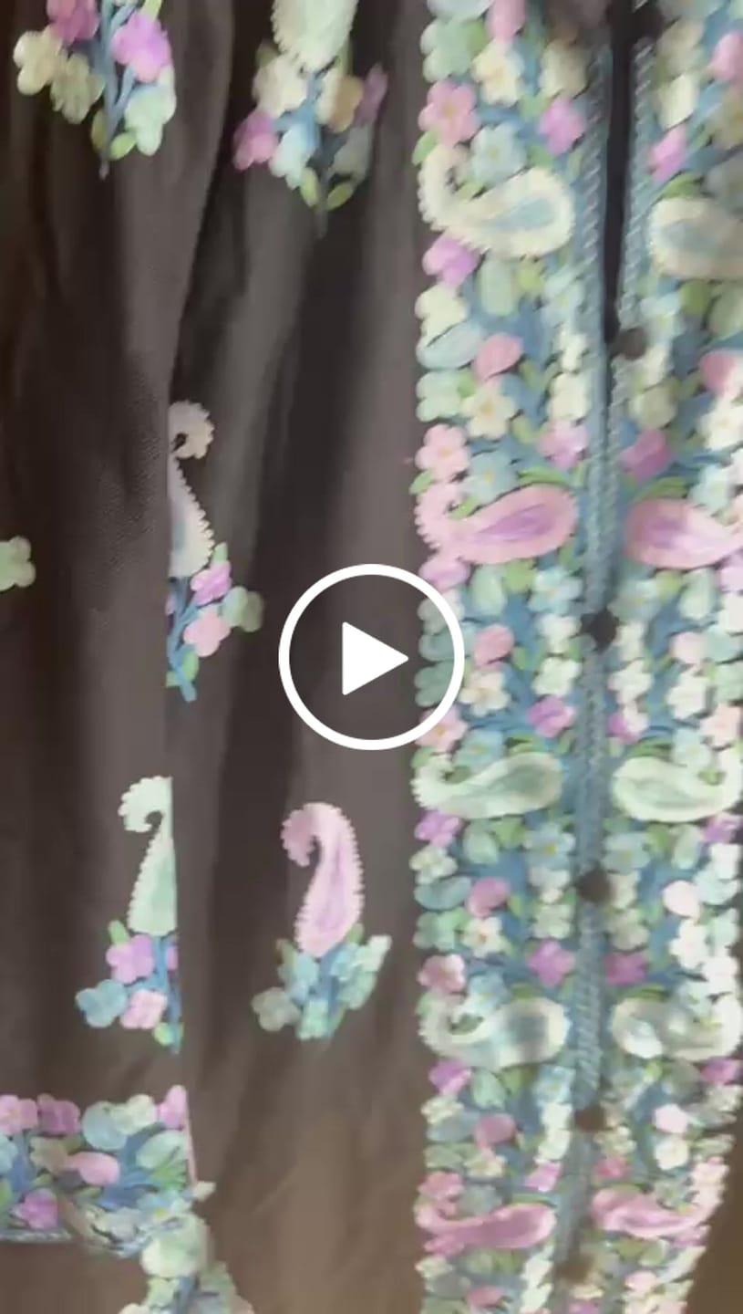 Customer video review of Paisley Elegance Kashmiri Jacket