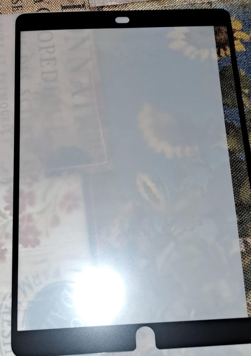 Customer photo review of Removable Computer Monitor Privacy Screen Filter - for 16:9 Aspect Ratio