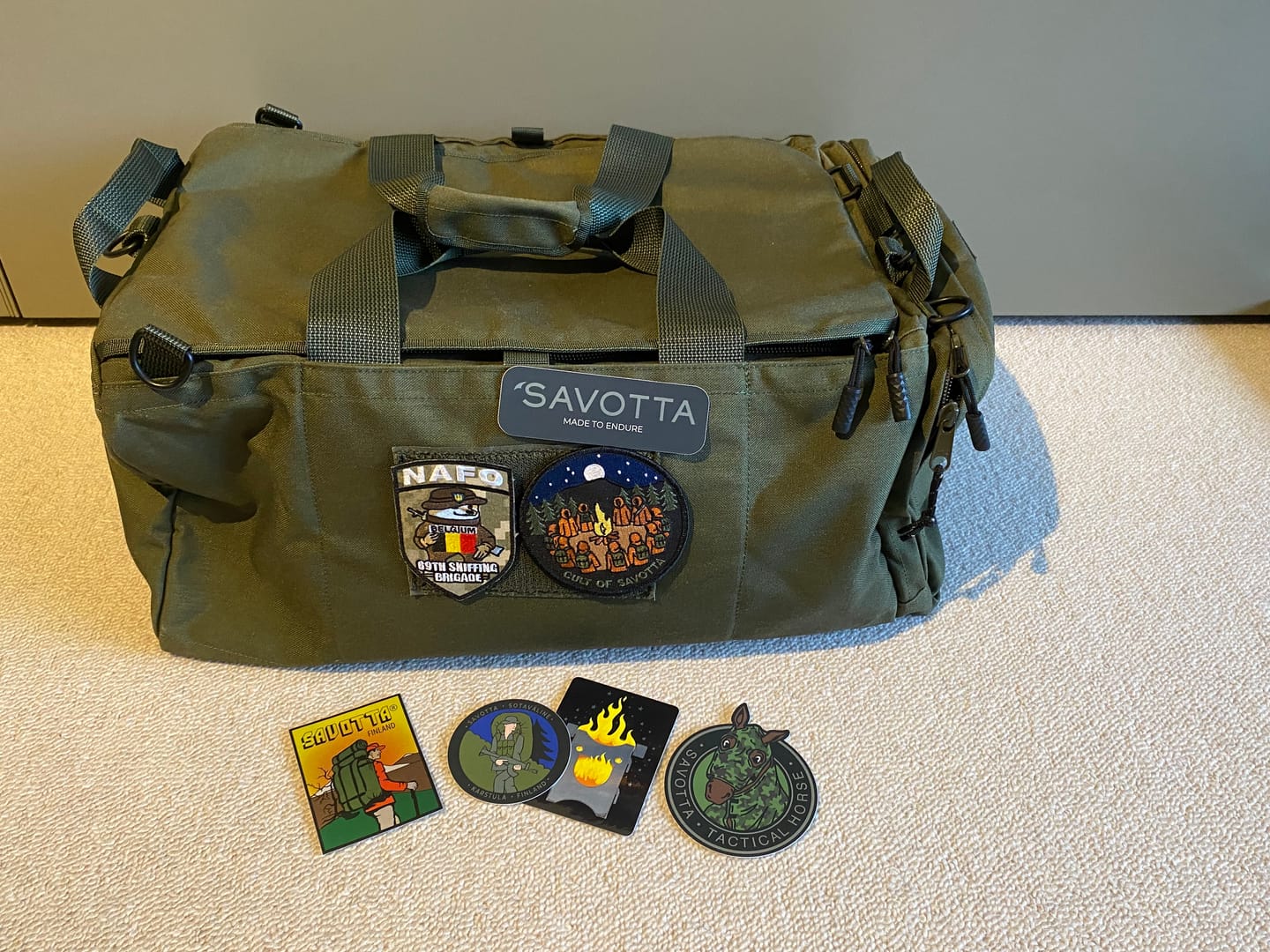 Customer photo review of Keikka 50L bag