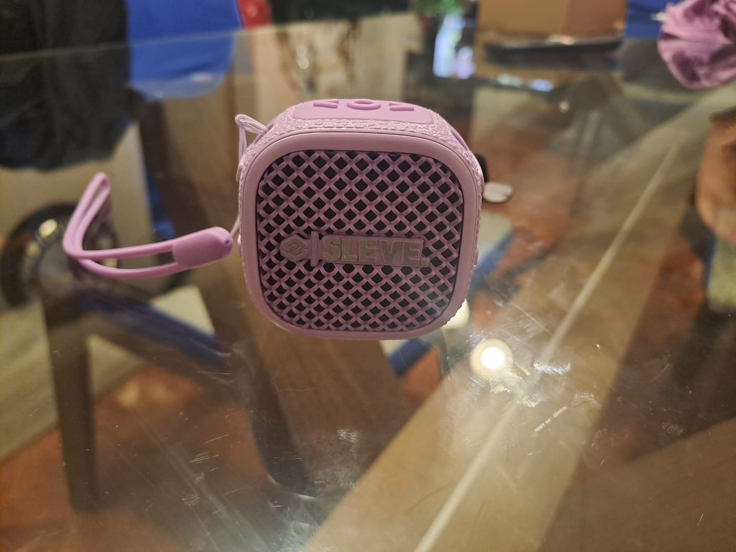 Customer photo review of Parlante Bluetooth Sleve Boom Mini