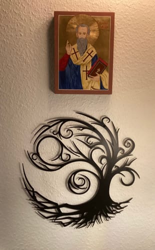 Customer photo review of Déco Murale Métal - Arbre de vie (T2)