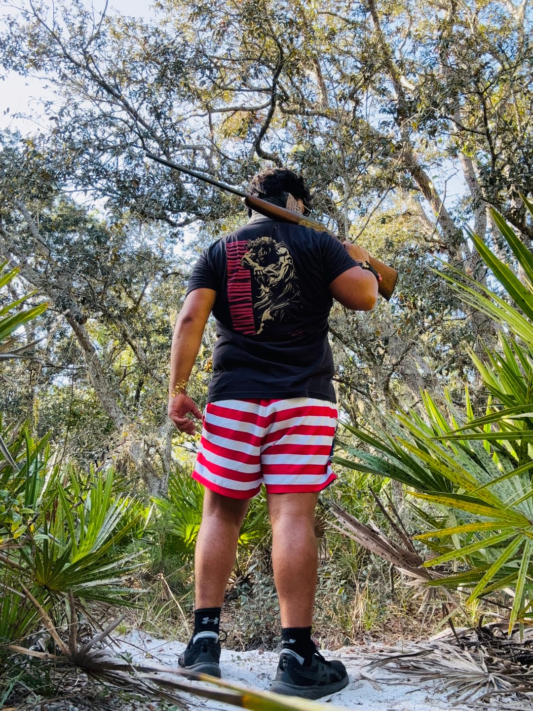 Customer photo review of SAMSON STRENGTH CLUB T-shirt