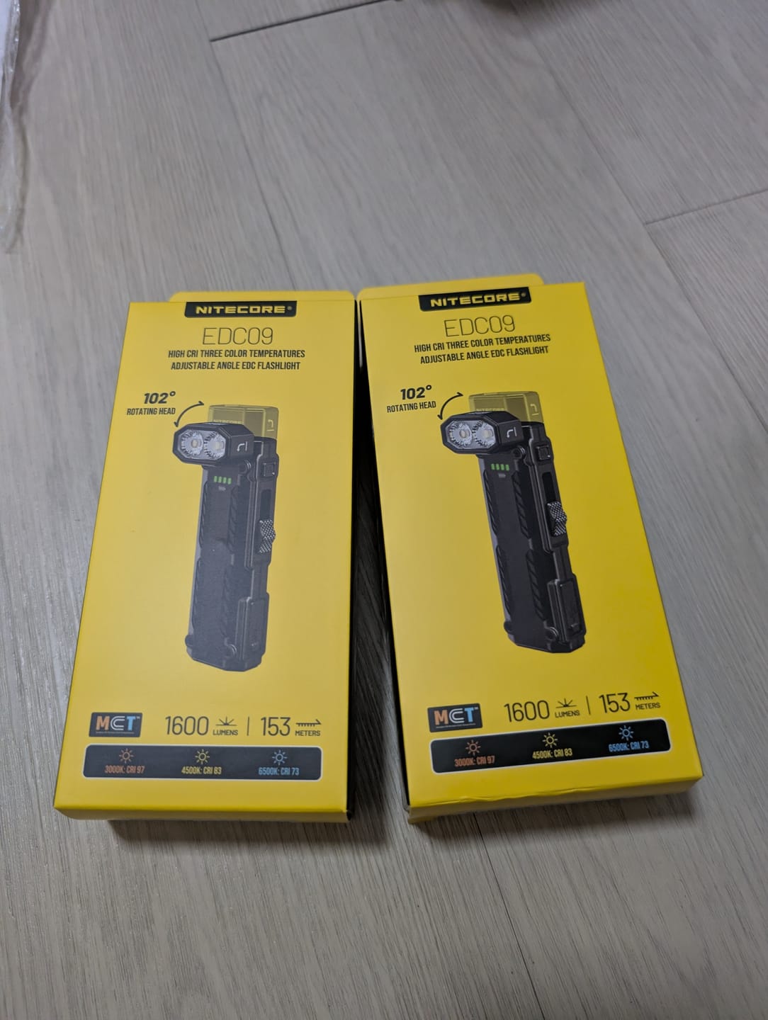 Customer photo review of EDC09 - 1600 lumens (L-Angle)