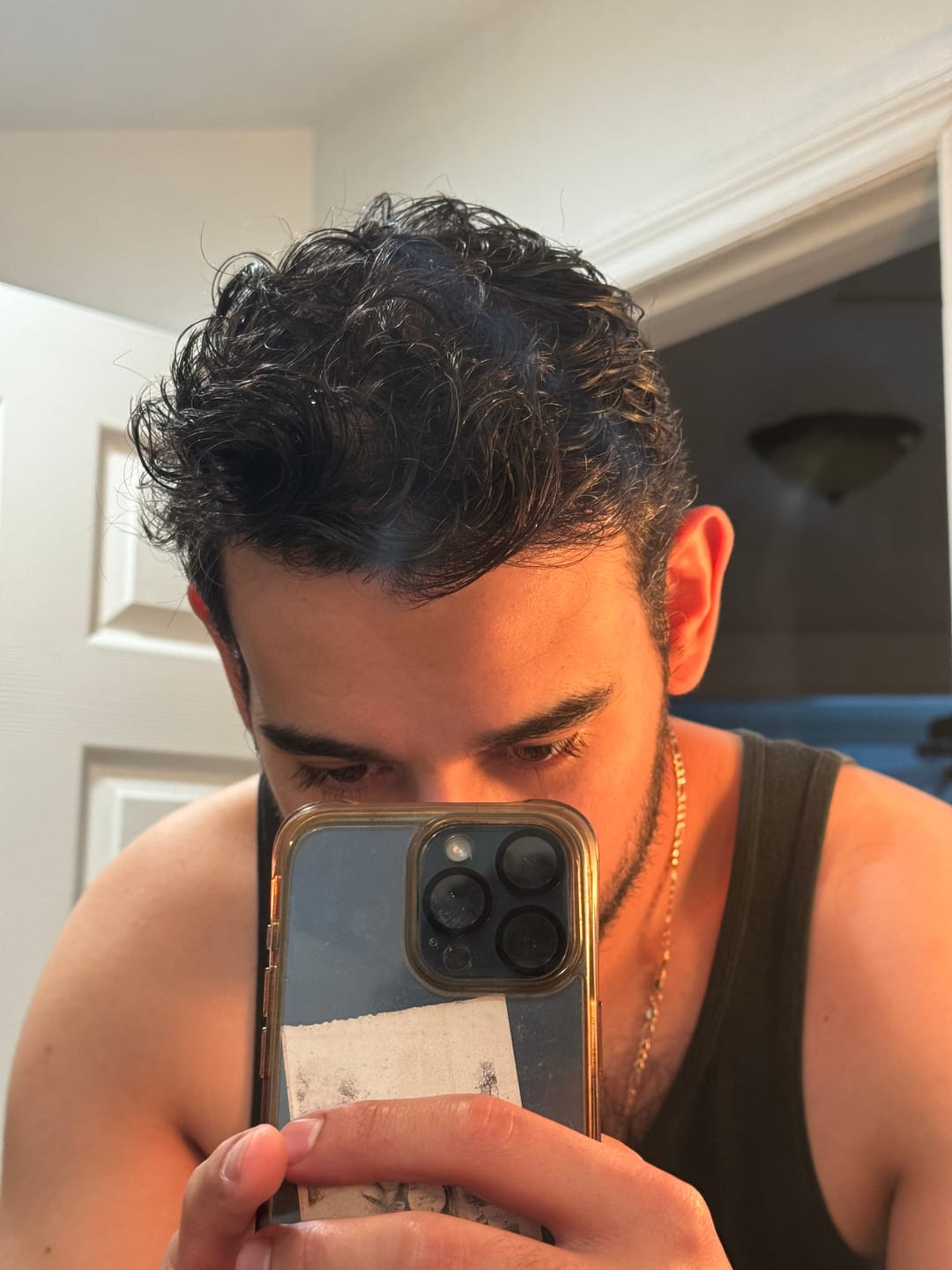 Customer photo review of chulo tallow hair pomade