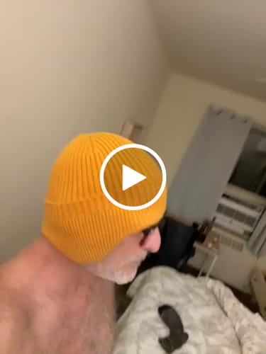 Customer video review of CABLE EARMUFF BEANIE.