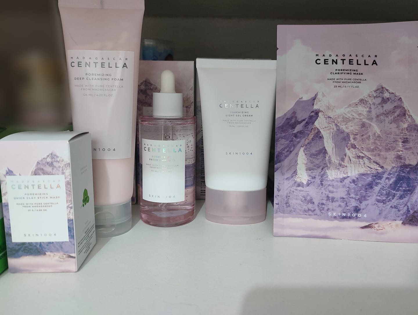 Customer photo review of Madagascar Centella Poremizing Deep Cleansing Foam