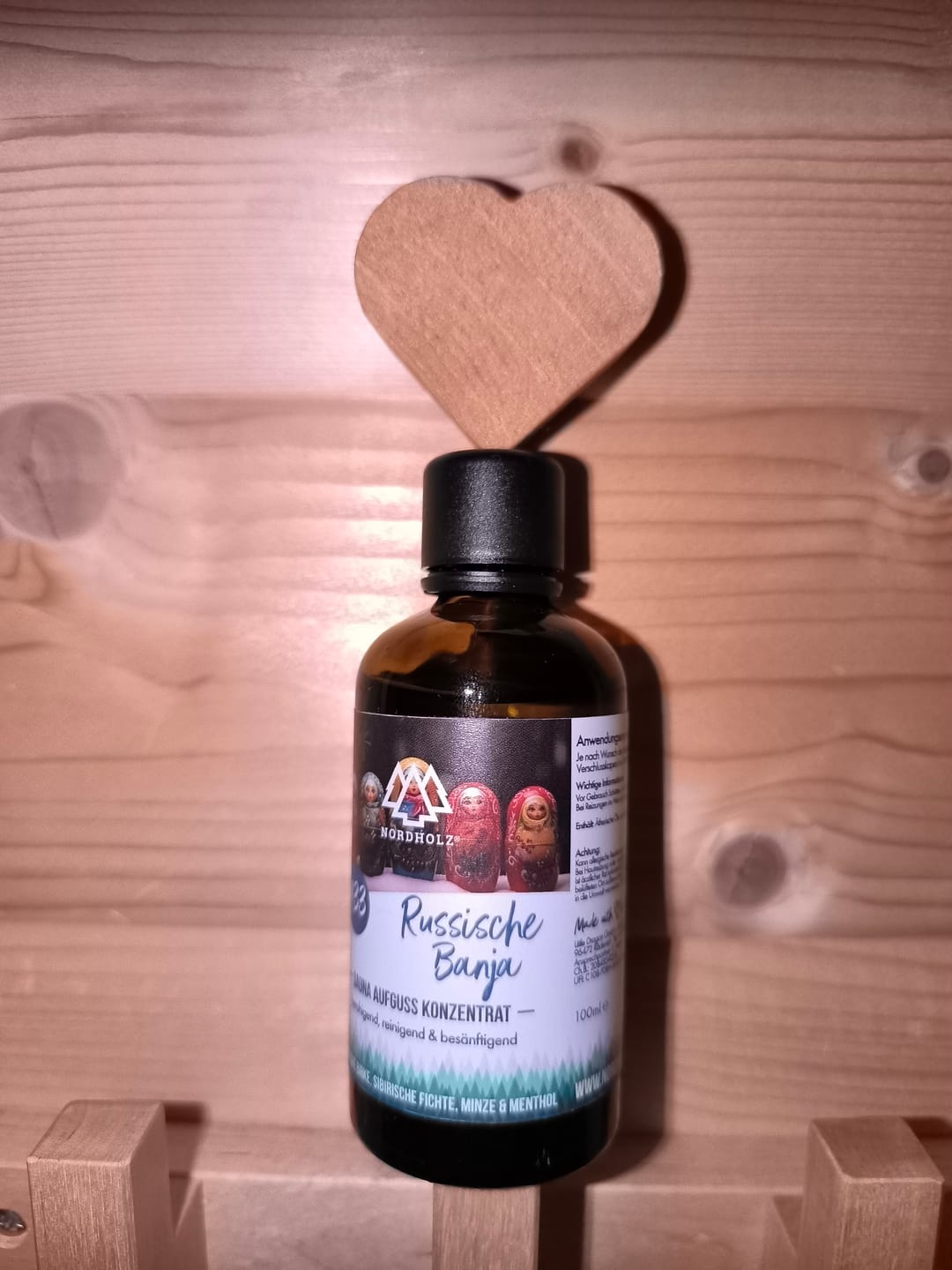 Customer photo review of Sauna Aufguss Konzentrat #33 Russische Banja