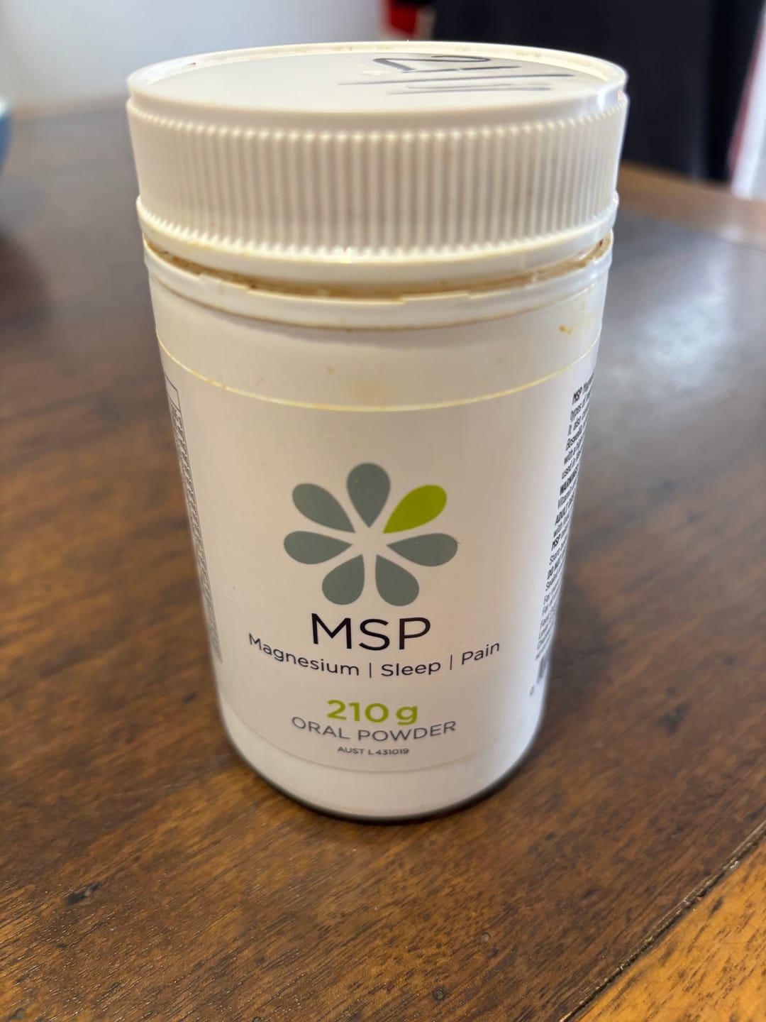 Customer photo review of Magnesium Supplement for Sleep - MSP | Magnesium, Sleep, Pain