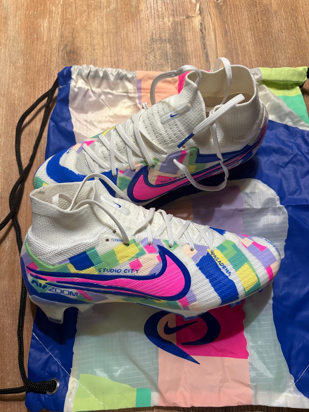 Customer photo review of Superfly 9 Elite FG So California Multicouleur