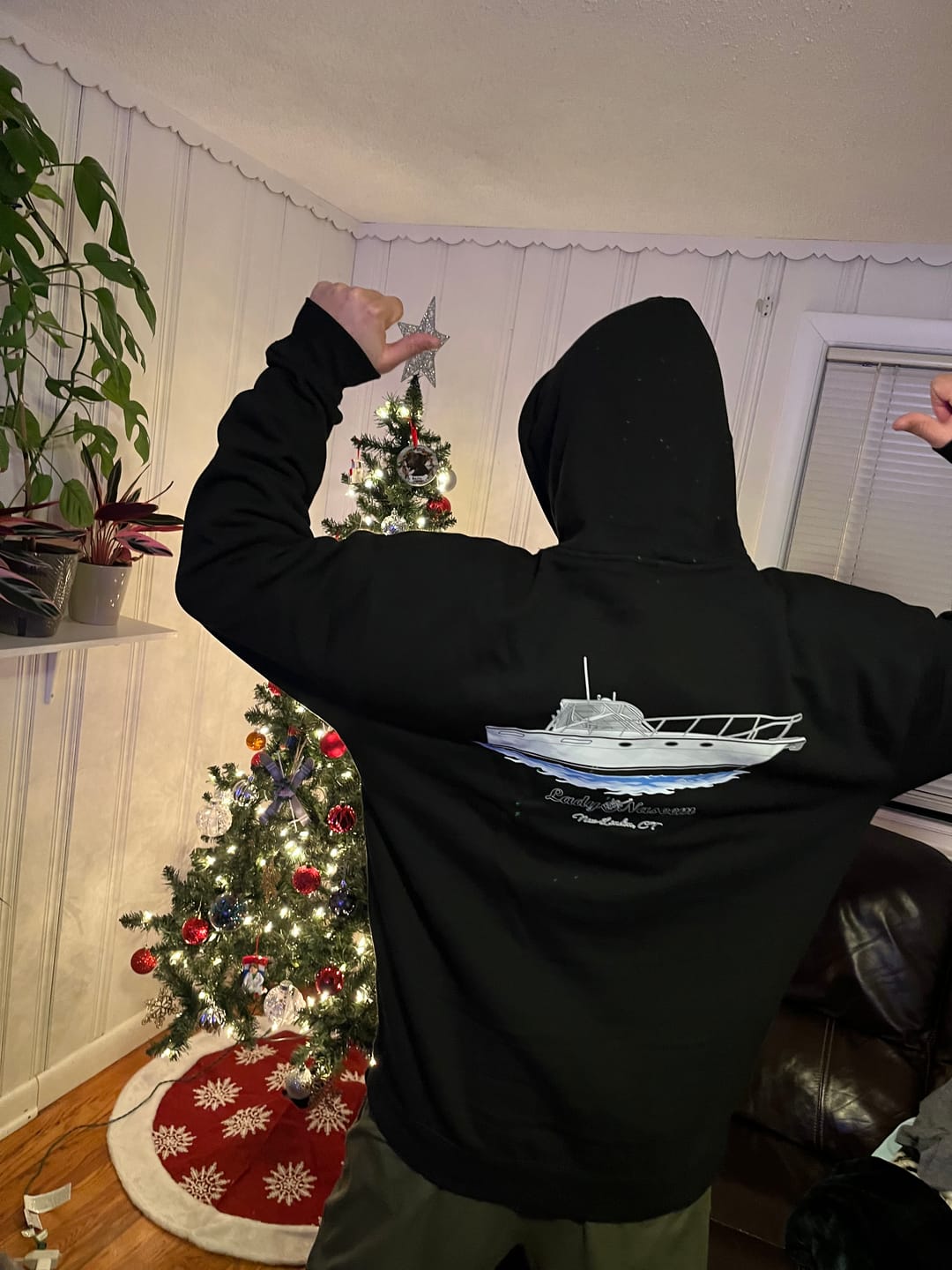 Customer photo review of Custom Hoodies (No-Zip/Pullover)