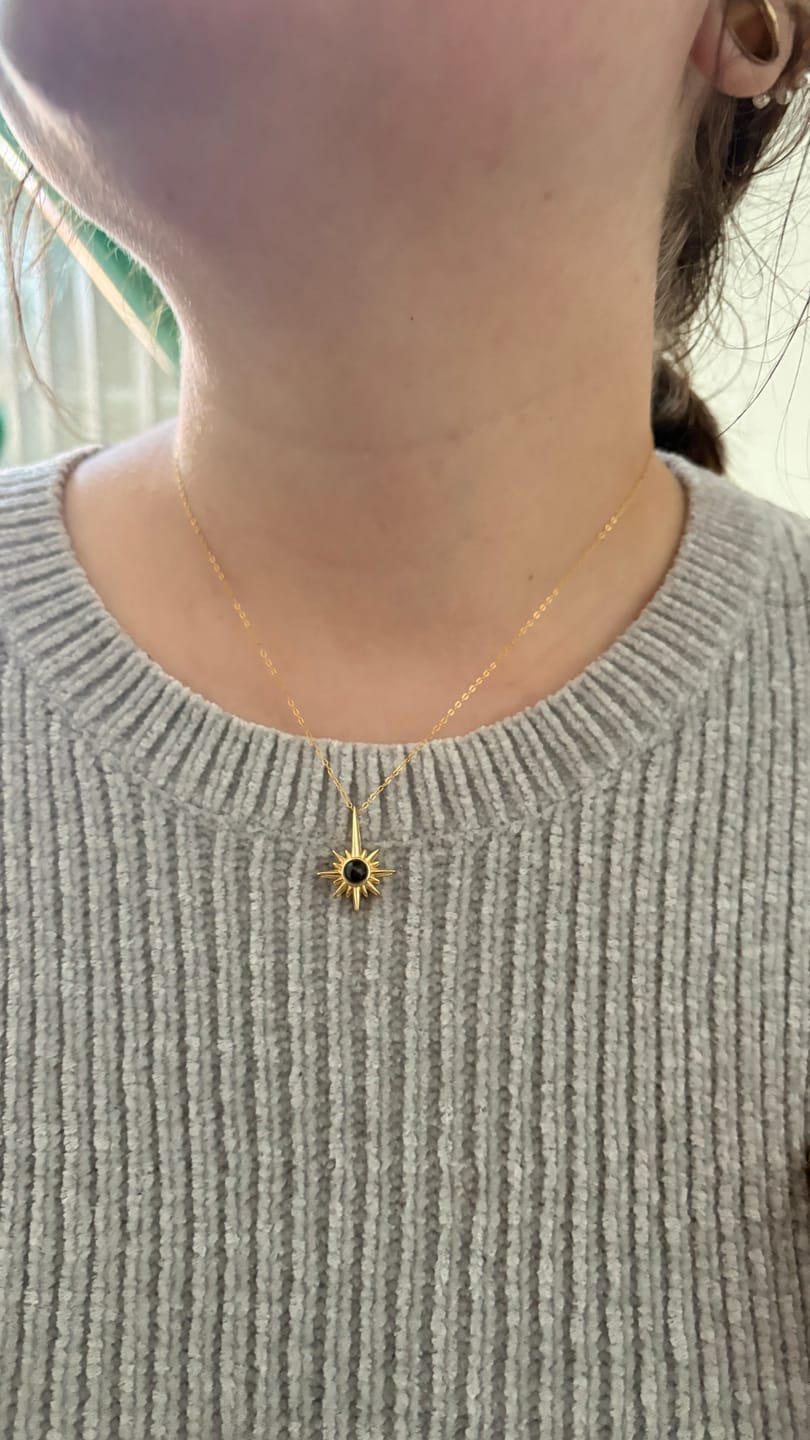 Customer photo review of Protect Photo Necklace