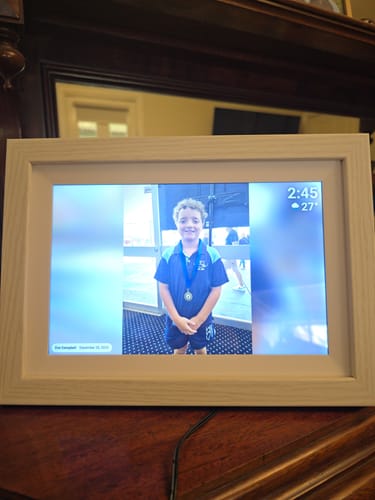 Customer photo review of Digital Photo Frame