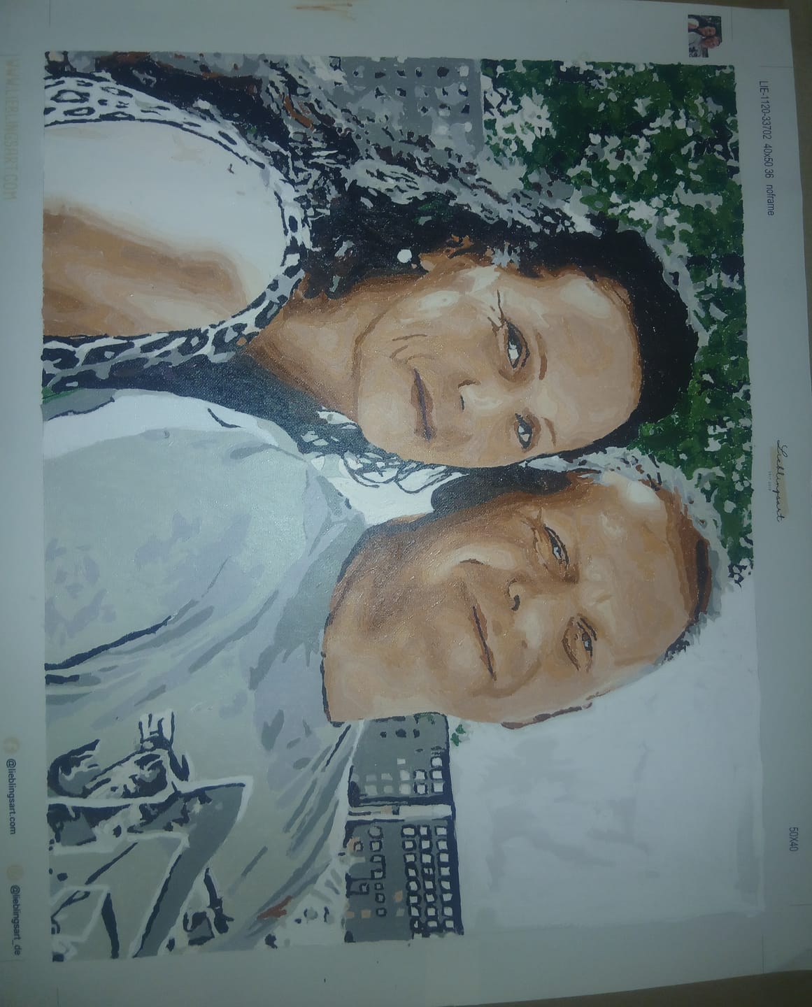 Customer photo review of MALEN NACH ZAHLEN | EIGENES BILD