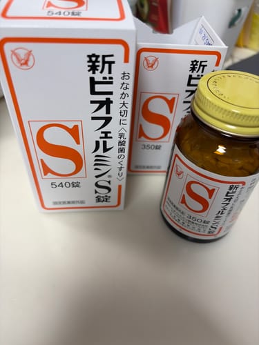 Customer photo review of 大正製藥 欣表飛鳴 S 乳酸菌整腸藥 540錠【指定醫藥部外品】