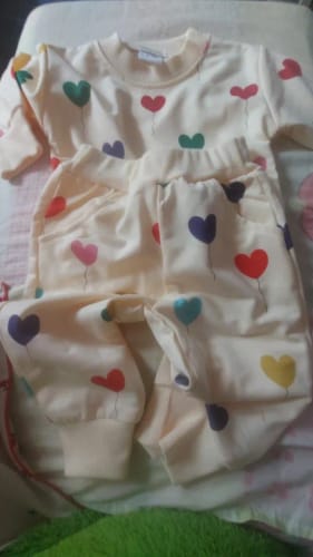 Customer photo review of Heartloons Jogger Set