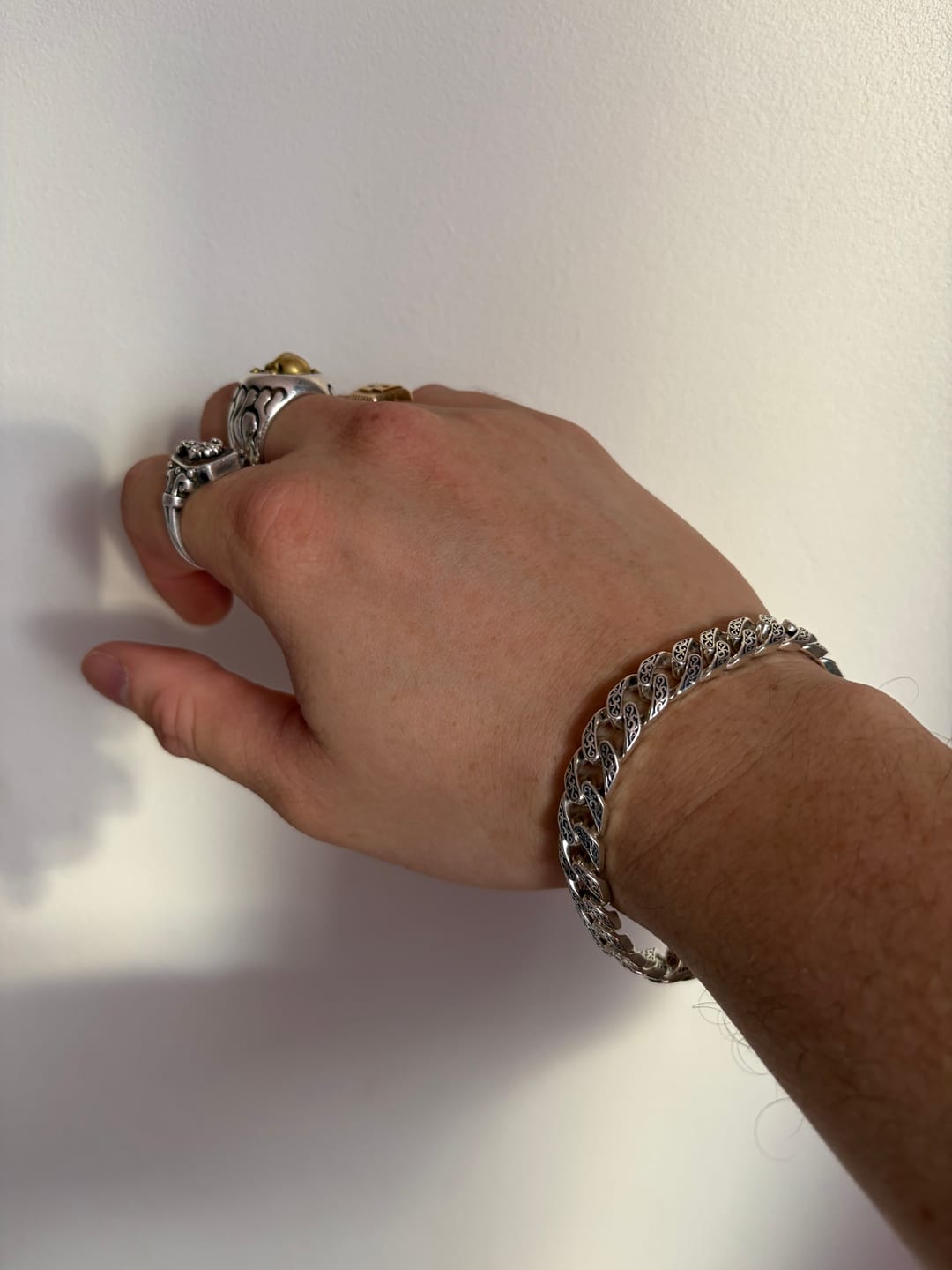 Customer photo review of ANCIENT CUBAN. - 925 STERLING SILVER