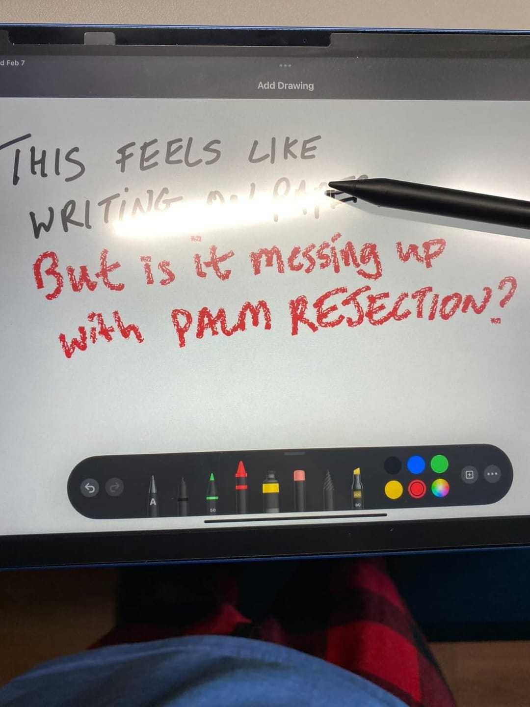 Customer photo review of Removable Computer Monitor Privacy Screen Filter - for 16:9 Aspect Ratio