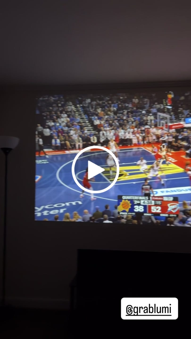 Customer video review of Lumi Max Projector | Google TV