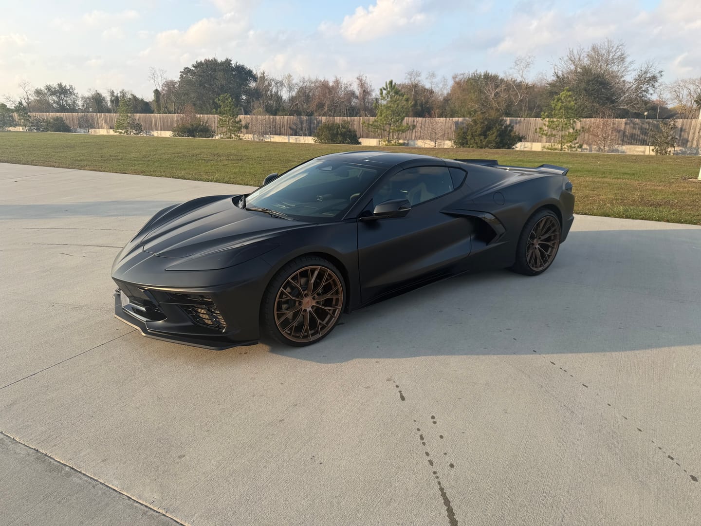 Customer photo review of Z06 Visible Package Corvette C8 Stingray Rear Spoiler